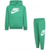 Nike club fleece set 86L135-E5D zelená