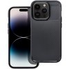 Silikónové puzdro na Apple iPhone 11 Carbon Premium čierne