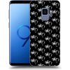 Picasee silikónový čierny obal pre Samsung Galaxy S9 G960F - Separ - White On Black