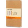 Zošity Moleskine Cahier, S, linajkované, 3 ks - kartón