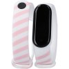 Xiaomi (Výprodej) Stripes - Mi Band 3/4 náhradní náramek Farba: Ružovkastá