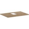 Hansgrohe Xelu Q doska na skrinku 78x55 cm dub 54120230