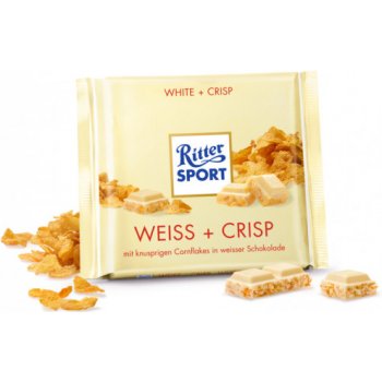 Ritter Sport biela čokoláda s chrumkami 100g