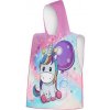 Nils Uterák - pončo z mikrovlákna aqua NAR20 Unicorn