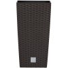 kvetináč 26,5cm RATO SQUARE DRTS265-440U umbra plastový PROSPERPLAST