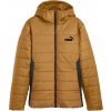 Puma ESS HOODED PADDED Jacket zlatá čierna