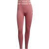 Dámske kompresné 7/8 legíny s vysokým pásom adidas AEROKNIT 78 T W ružové GV5112 - M