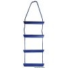 OSCULATI Modrý rebrík s nylonovou šnúrou, 3 polykarbonátové stupne Variant: Nylonový lanový rebrík, modrý 4 polykarbonátové stupne Blue nylon cord ladder, 3 polycarbonate steps