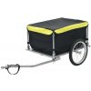 Prolenta Maison Exclusive Vozík na bicykel čierno-žltý 65 kg