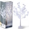 Vianočný stromček s LED osvetlením Maple White biela