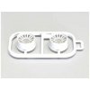 Kyosho Wheels Set Kyosho Mini-Z MR03 Wide-Offset 3.0 (2) White