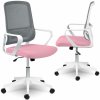 Sofotel Kancelárska stolička Wizo bielo-ružová