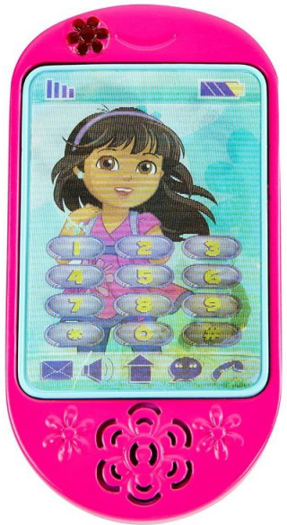 Fisher-Price mobil Dora na batérie ružový