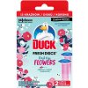 Duck Fresh Discs First Kiss Flowers Toaletný gél pre hygienickú čistotu a sviežosť vašej toalety 2 x 36 ml