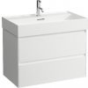 Laufen Lani - Umývadlová skrinka, 79x44x52 cm, 2 zásuvky, matná biela H4035521122601