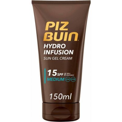 Piz Buin Hydro Infusion hydratační opalovací krém na tělo SPF15 150 ml