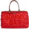Childhome Prebaľovacia taška Mommy Bag Puffered Red 55x30x40 červená