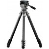 Tilta 75mm Cine Fluid Head with 3-Stage Carbon Fiber Tripod Legs (8KG) - Snow Camo Tilta