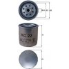 Palivový filter MAHLE KC 22 KC 22