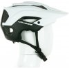 Crussis Cyklistická prilba 03012 – čierno-biela farba Obvod hlavy: M vel. 55-58