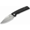 Sencut GlideStrike Black Canvas Micarta HandleSatin Finished 9Cr18MoV BladeLiner Lock S23018-4