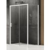 New Trendy Prime White sprchovací kút 110x90 cm štvorcová biela matné/priehľadné sklo K-1390