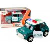 Lean Toys Zelené policajné autíčko 1:38 – trecí pohon