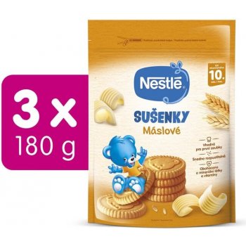 NESTLÉ Junior Maslové sušienky 3 x 180 g