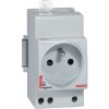 Modulární zásuvka Legrand 2p+od 16a 250V na kolejnici G380 004280
