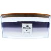 WoodWick Trilogy Evening Luxe sviečka loď 453,6 g