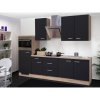 Flex-Well Kuchyňa Lara 220 cm/typ 2 - chladnička/rúra/varná doska/digestor