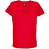 SOĽS Regent Dámske tričko s výstrihom do V SL04766 Red XXL