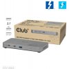Club3D hub Thunderbolt 5 5v1, 3x USB-C TB5, 1x USB-A, 1x8K60Hz, 3x 5K60Hz, certifikace Thunderbolt Share, 180W CSV-2563