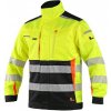 CANIS CXS BENSON HI-VIS VÝSTRAŽNÁ MONTÉRKOVÁ BUNDA ŽLTÁ-ČIERNA 1112011160 - 50