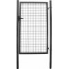 Brána Strend Pro METALTEC ECO, 1000/1500/50x50 mm, hranatý rám, antracit, jednokrídlová, záhradná, ZN+PVC, RAL7016