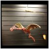 Závesný Lietajúci Drak - Červený - 46 cm
