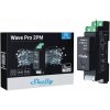 Shelly Wave 2PM, spínací modul 2× 16 A na DIN lištu, meranie spotreby, Z-Wave SHELLY-WAVE-2PM-PRO