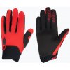 Pánske cyklistické rukavice Fox Racing Defend Wind Offroad fluorescent red