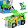 Labková patrola Rocky transformujúci smetiarske auto + figúrka SPIN MASTER s pohyblivými labkami