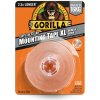 Gorilla Mounting Tape XL Obojstranná lepiaca páska 2,5 cm x 3,8 m křišťálovo číra
