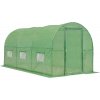 Garden Point tunel 2x4,5 m zelený s dverami