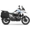Kompletná sada bočných hliníkových kufrov SHAD TERRA 36L/47L, vrátane montážnej sady SHAD BMW R 1300 GS