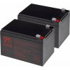 Batéria pre záložné zdroje Sada batérií T6 Power pre APC Smart-UPS 1000VA, VRLA, 12 V (T6APC0017_V86942)