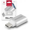 AXAGON RUCM-AFA, redukce USB-C (M) -> USB-A (F), USB 3.2 Gen 2, 3A, ALU RUCM-AFA