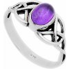Nefertitis Ametyst prsteň striebro Ag 925 54758 - 56 mm (US 7,5), 2,3 g