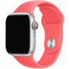 AppleKing silikónový remienok s kratšou a dlhšou prackou pre Apple Watch Ultra 49mm / 46mm / 45mm / 44mm / 42mm - koralový - možnosť vrátiť tovar ZADARMO do 30tich dní