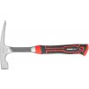 Kladivo Strend Pro Premium ComfortGrip DL502, 600 g, murárske, sklolaminátová rúčka, TPR