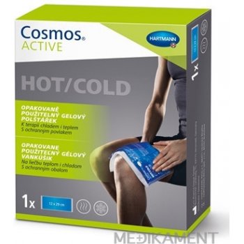 Cosmos ACTIVE Opakovane použiteľný gélový vankúšik hot/cold 12x29 cm 1 ks Hartmann