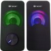 Počítačové reproduktory 2.0 USB Tracer Loop s RGB podsvietením