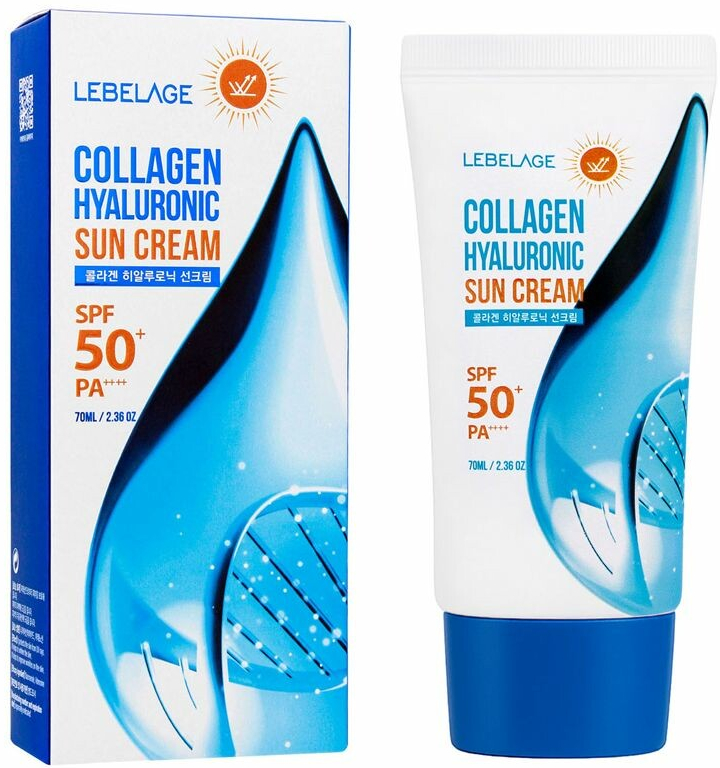 UV ochranný krém na tvár Lebelage SPF50 na deň 70 ml